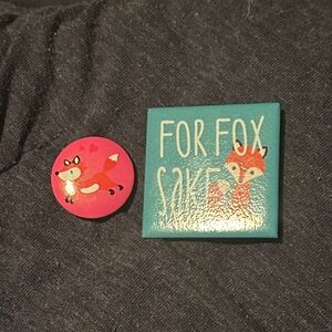 Fox pins!